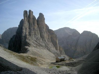 004-Blick auf Gartlhuette und Vajoletttuerme